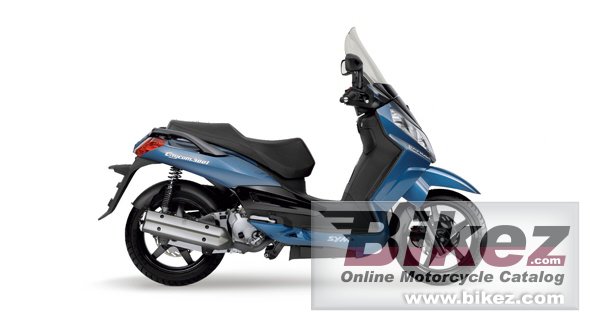 Big Dafra citycom 300i picture and wallpaper from Bikez.com